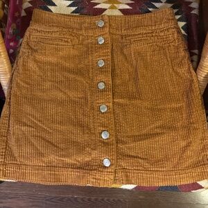 Wilfred corduroy skirt